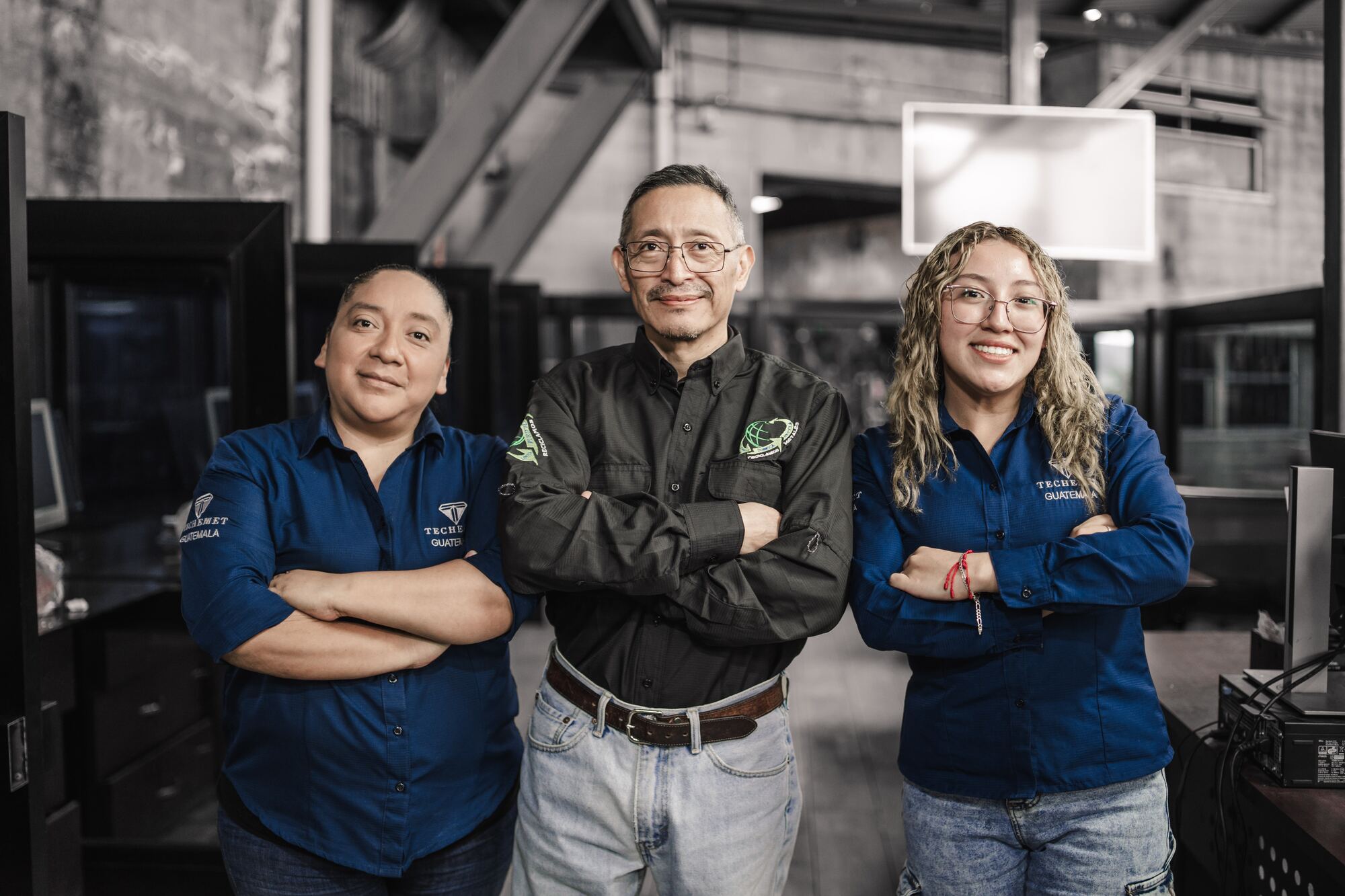 Equipo administrativo de Recicla Guatemala